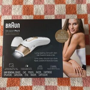 NEW Braun Silk Expert Pro 5 IPL Hair Removal System Skin Pro 2.0